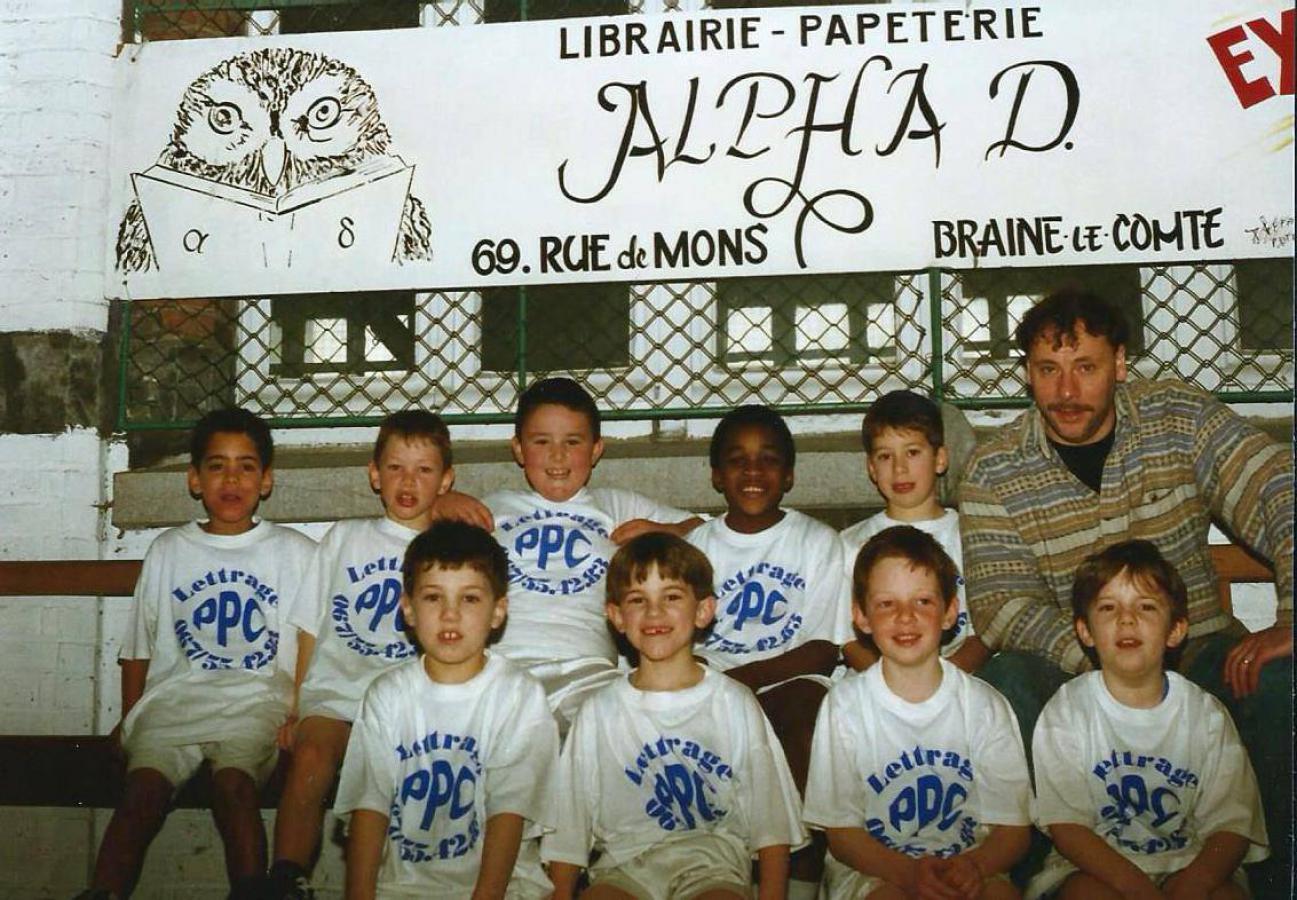 Poussins 1996-1997-Kévin-Pierre-Anthony-Maxime-Lorenz-Alain-Cédric-Benjamin-Maxime-Nicolas