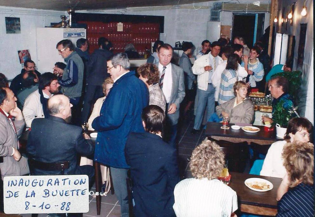 Inauguration Buvette - 08 octobre 1988